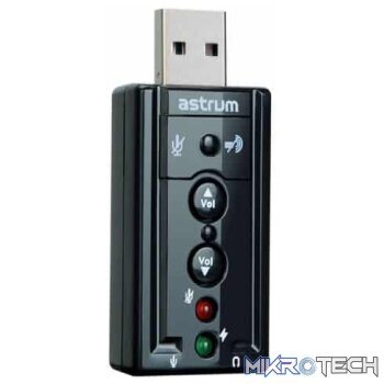 7.1CH External Stereo USB Sound Card  SC080